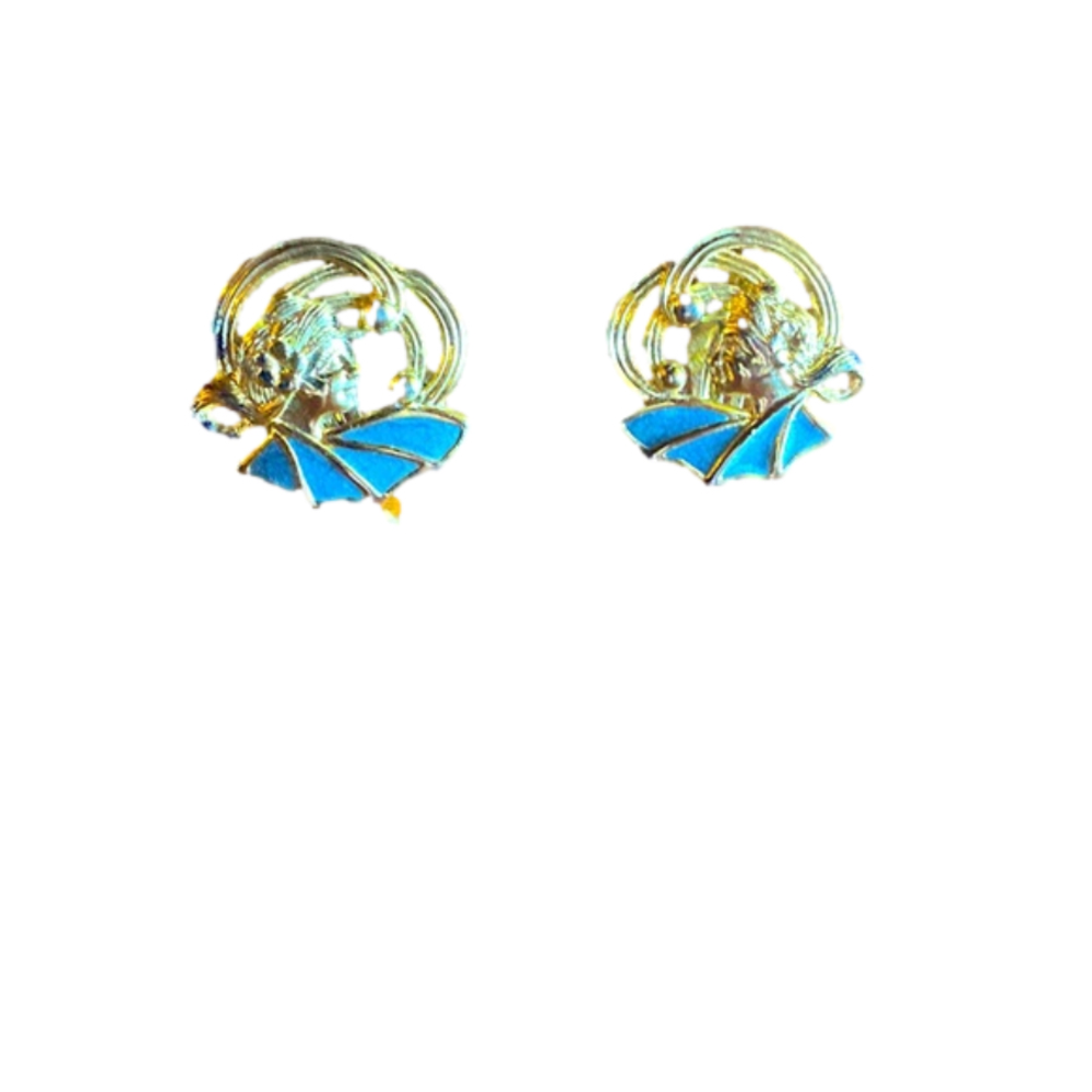 GORGEOUS vintage Clip On Earrings